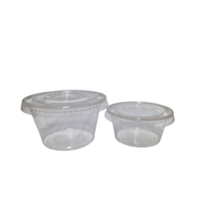 גביעי PLA לרטבים/ תוספות 4OZ / 2OZ